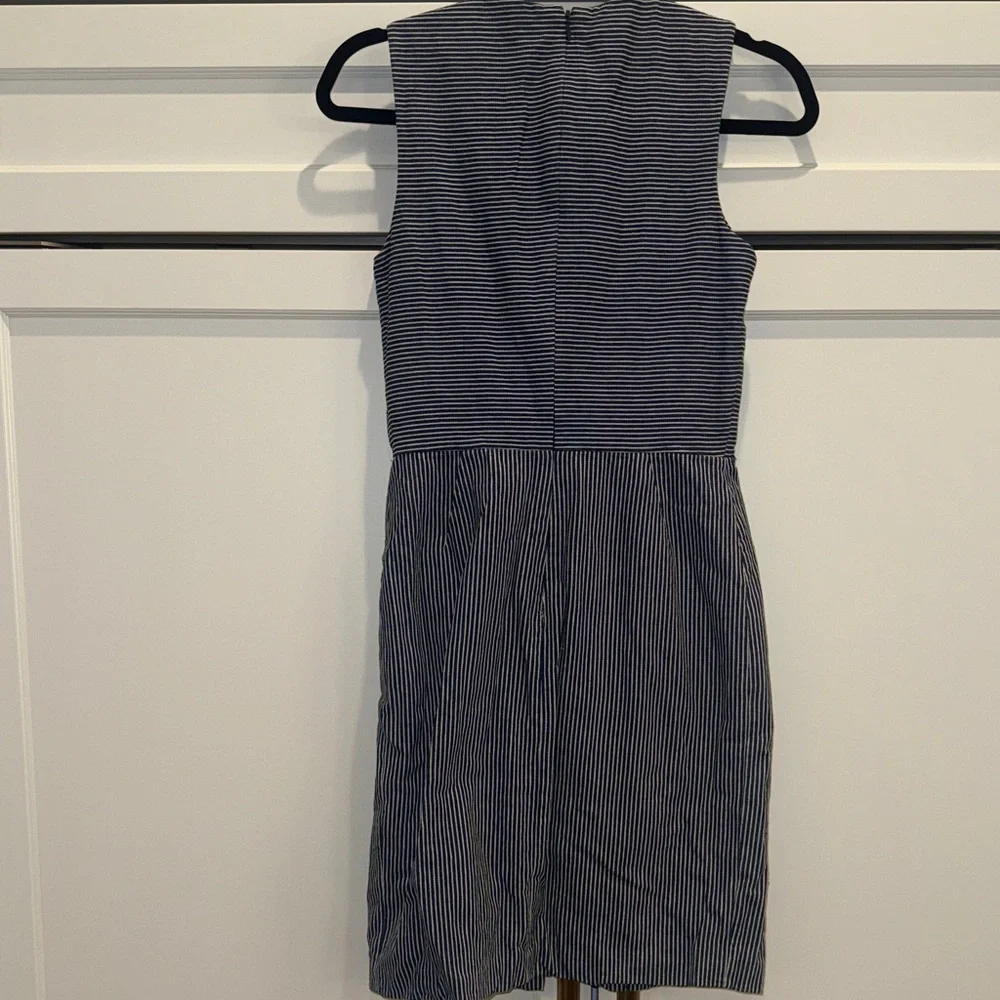 Kate Spade Navy and White Striped Dress